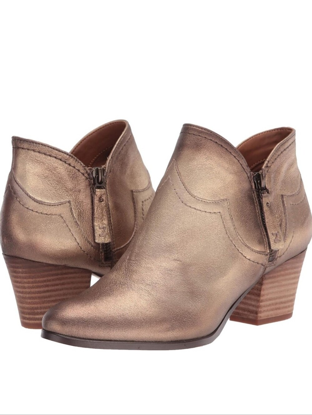 Zodiac Kaylin Ankle Soft Leather Boots  Size 7.5 New